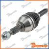 Demi-Arbre de Transmission MTM gauche pour OPEL | NPW-PL-073, 25763